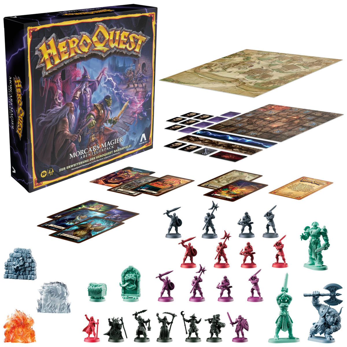 Produktbild HeroQuest Brettspiel-Erweiterung Morcars Magier