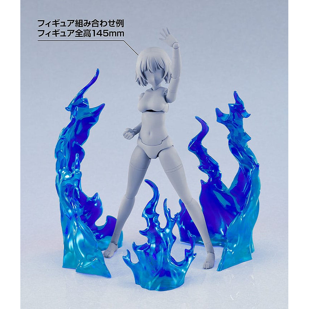 Produktbild The Simple Effect Zubehör-Set für Figuren Flames: Blue