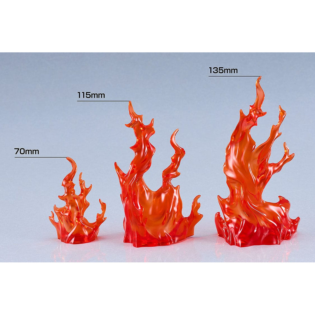 Produktbild The Simple Effect Zubehör-Set für Figuren Flames: Red