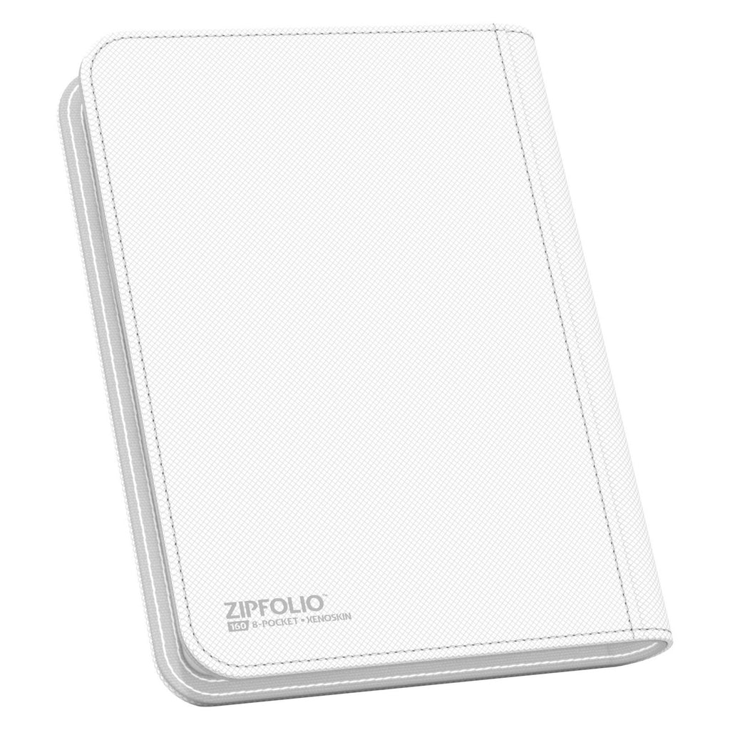 Produktbild Ultimate Guard Zipfolio 160 8-Pocket Xenoskin - White