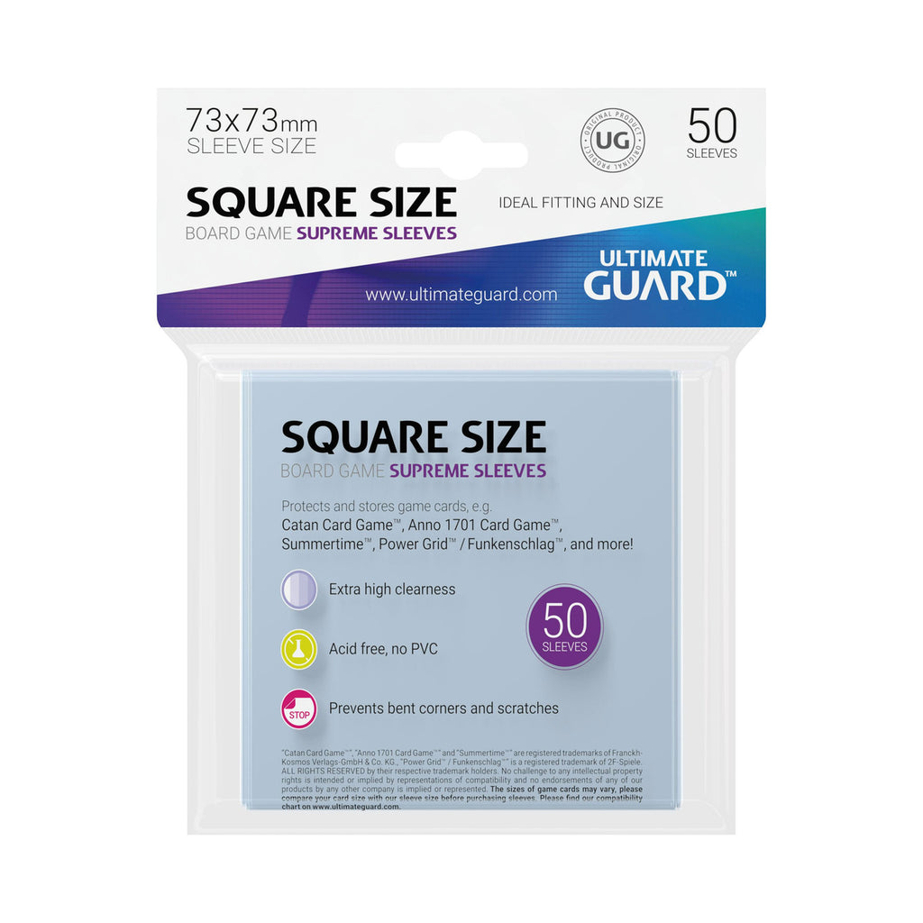 Produktbild Ultimate Guard Supreme Sleeves für Brettspielkarten