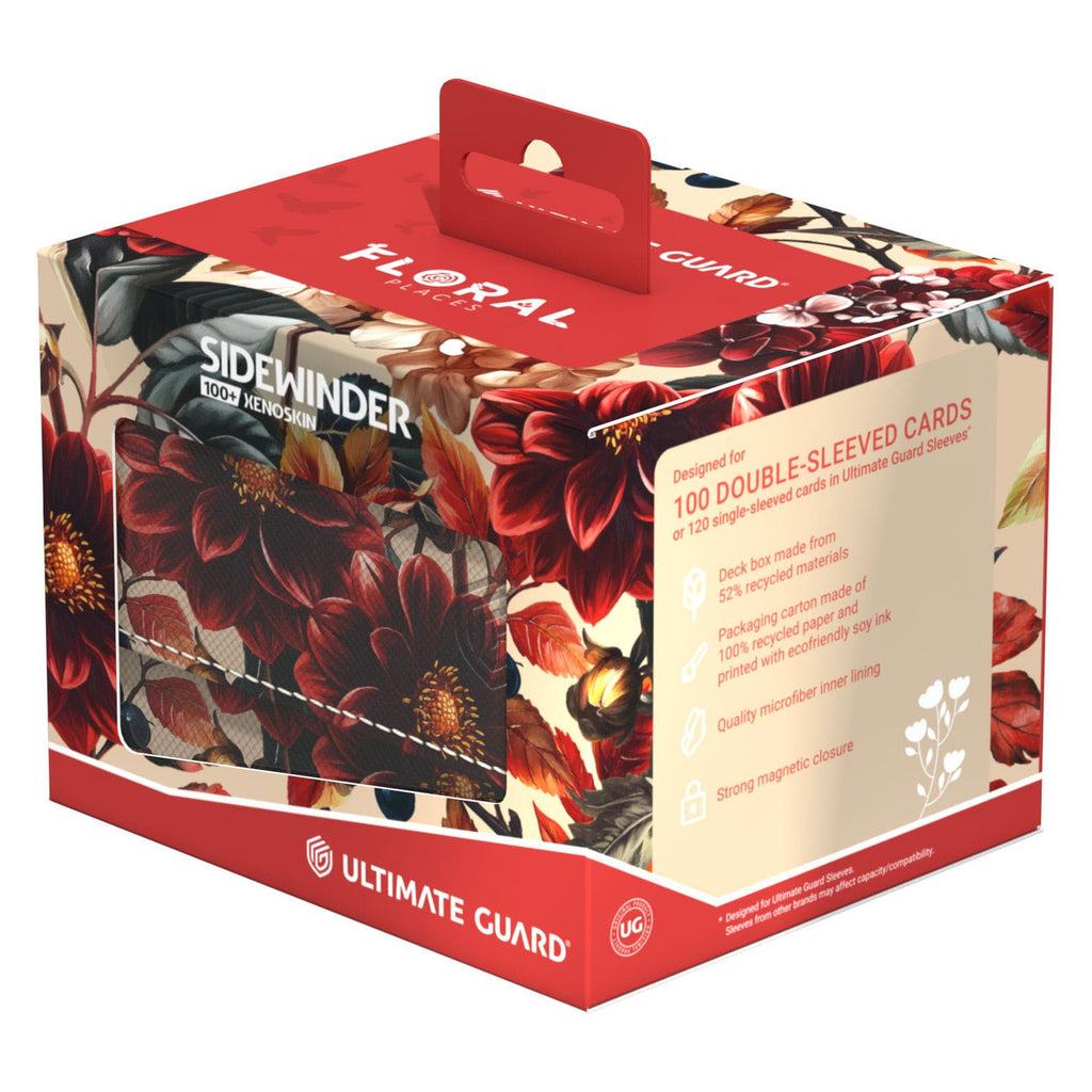 Produktbild Ultimate Guard Sidewinder 100+ Xenoskin "Floral Places" -