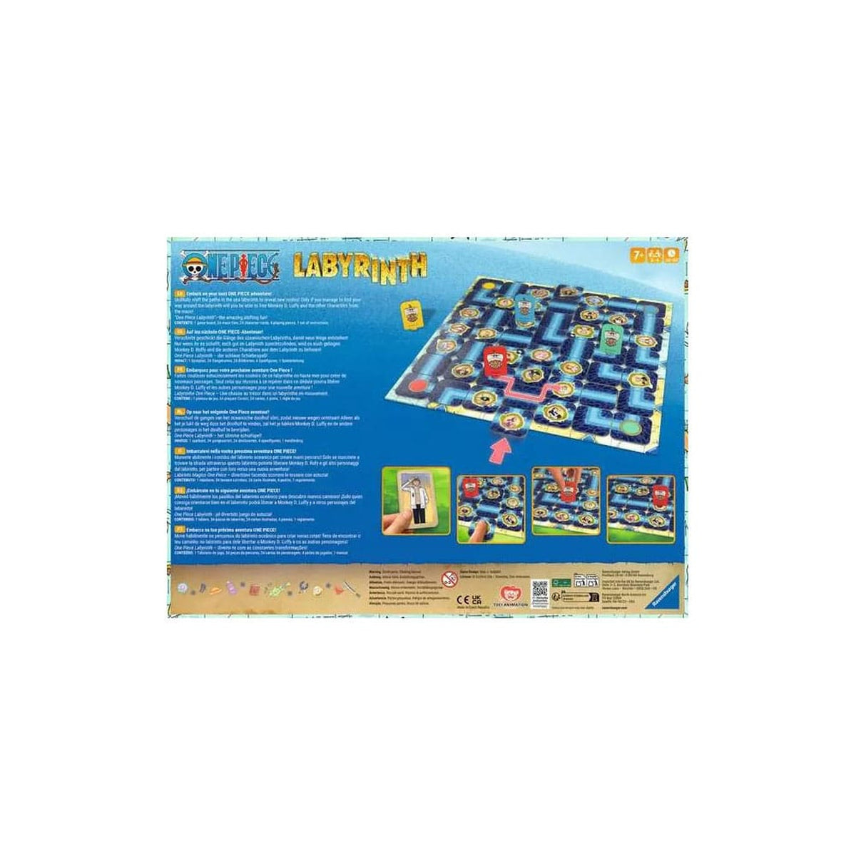 Produktbild One Piece Brettspiel Labyrinth
