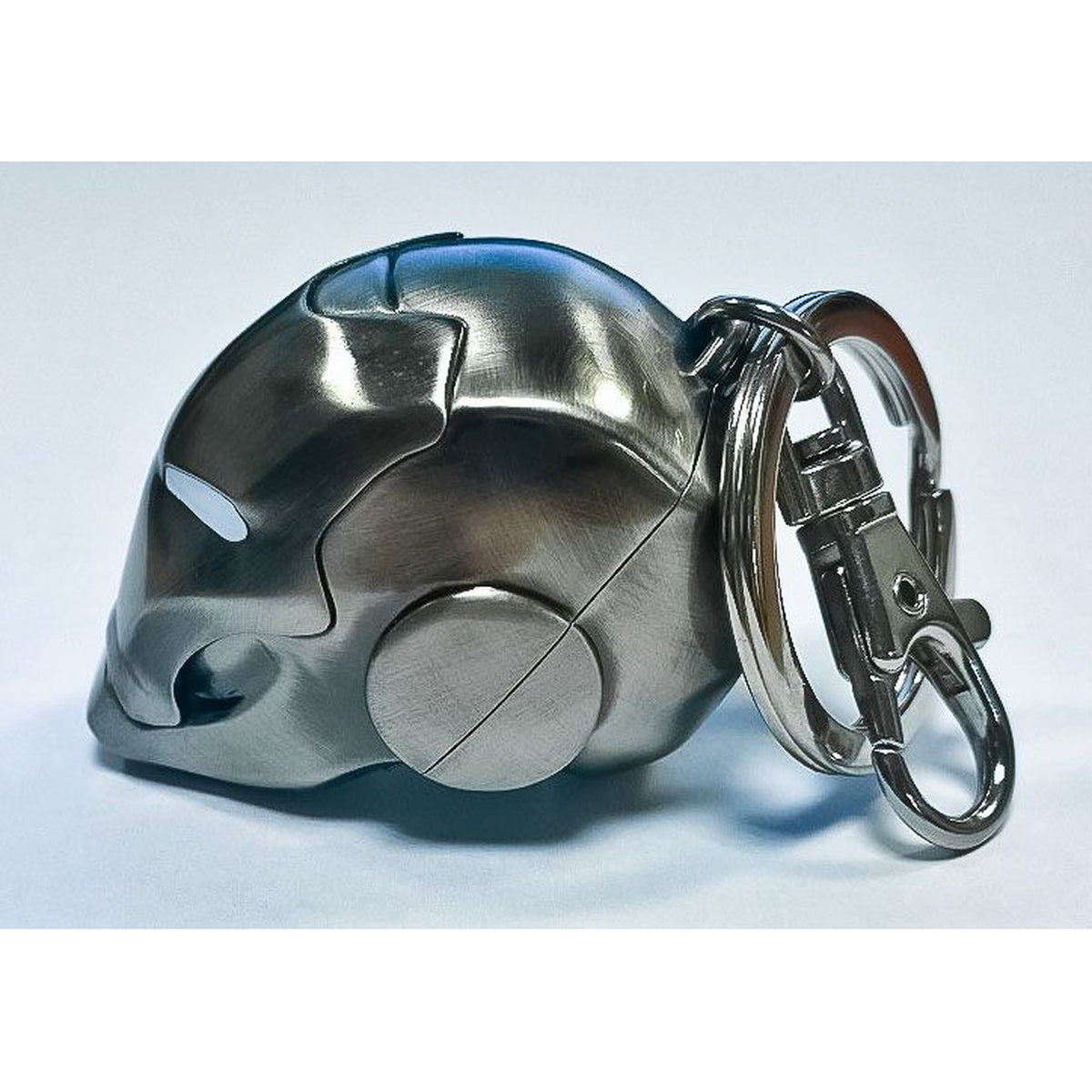 Produktbild Marvel Comics Metall-Schlüsselanhänger Iron Man Helm Mark II