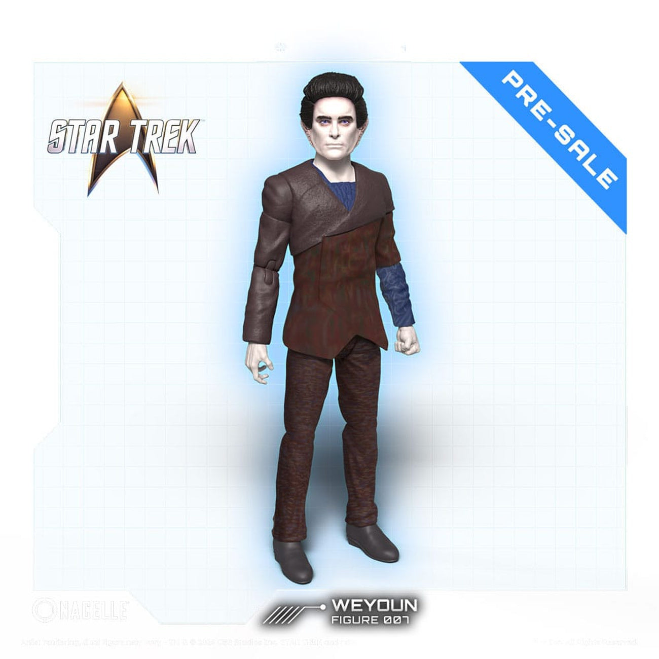 Produktbild Star Trek: Deep Space Nine Actionfigur 1/12 Weyoun 16 cm