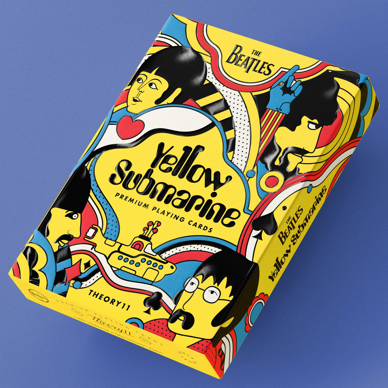 Produktbild The Beatles Spielkarten Yellow Submarine