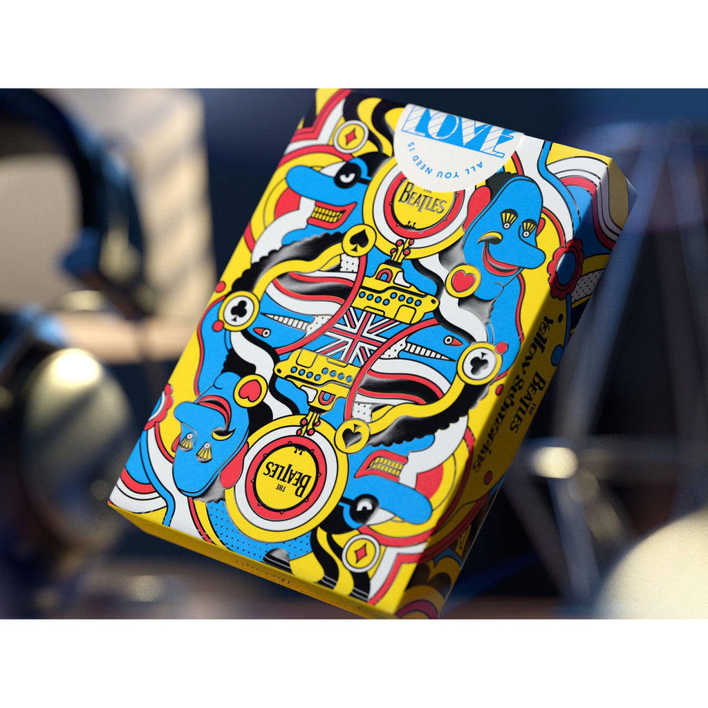 Produktbild The Beatles Spielkarten Yellow Submarine