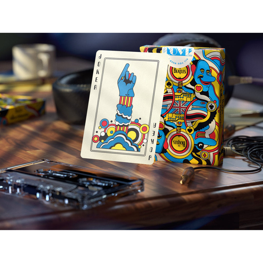 Produktbild The Beatles Spielkarten Yellow Submarine