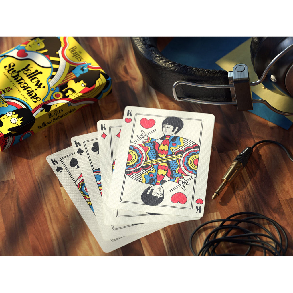 Produktbild The Beatles Spielkarten Yellow Submarine