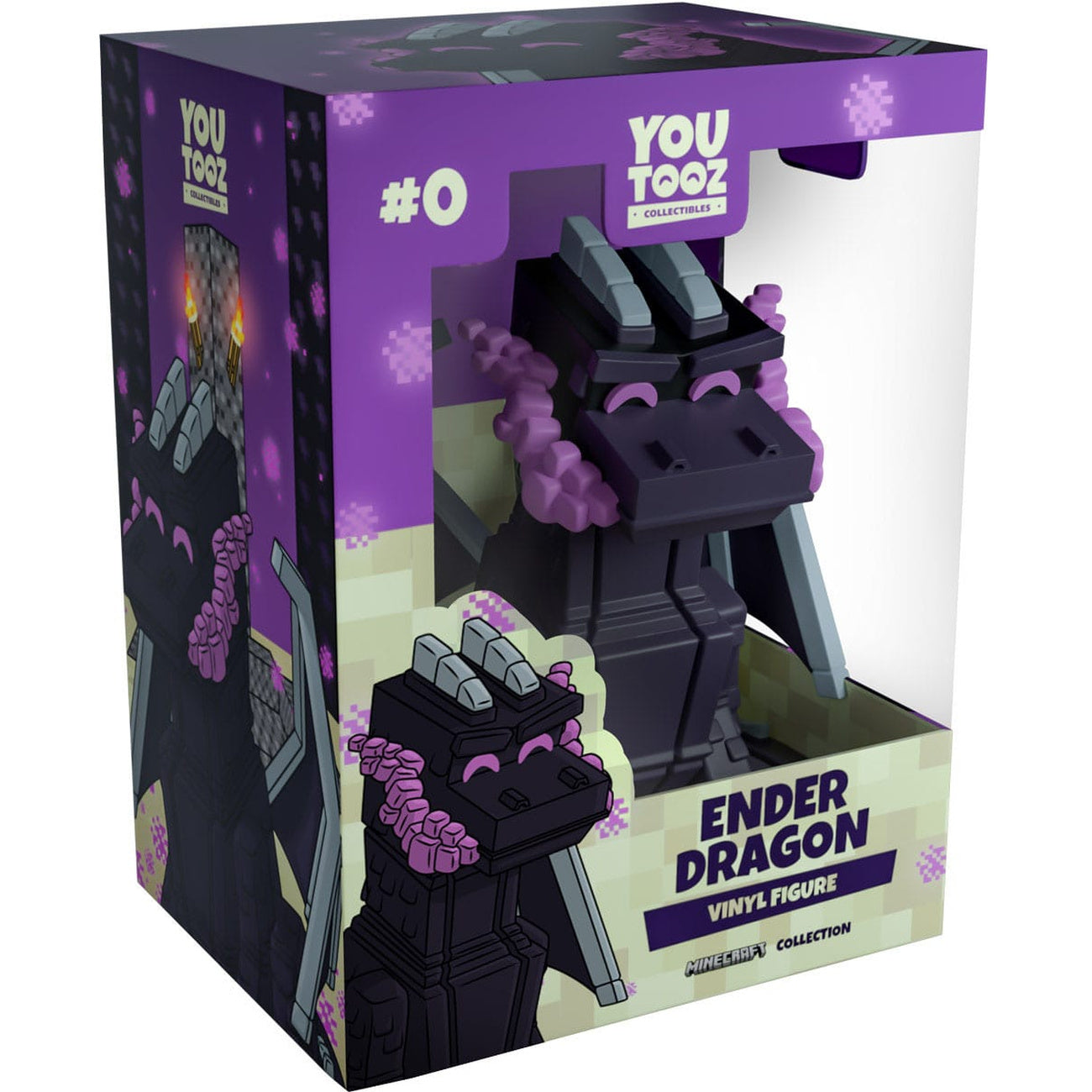 Produktbild Minecraft Vinyl Figur Haunted Ender Dragon 10 cm