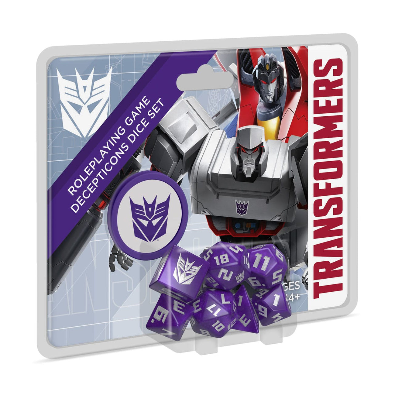 Produktbild Transformers RPG Würfel Set Decepticon