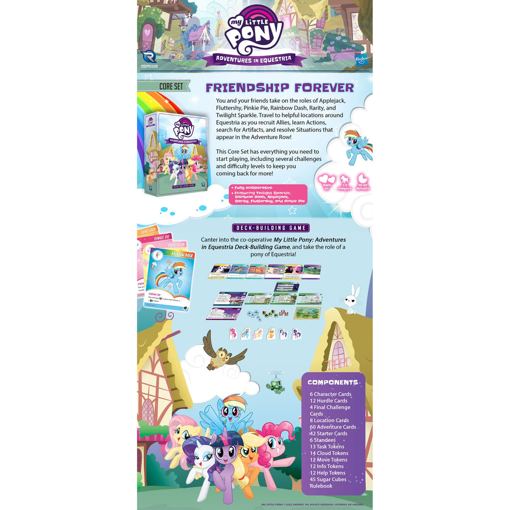 Produktbild Mein kleines Pony Kartenspiel Deck-Building Adventures in