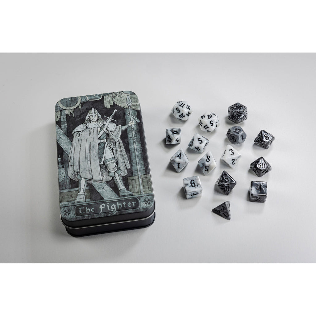 Produktbild Character Class Classic RPG Würfel Set Fighter (15)