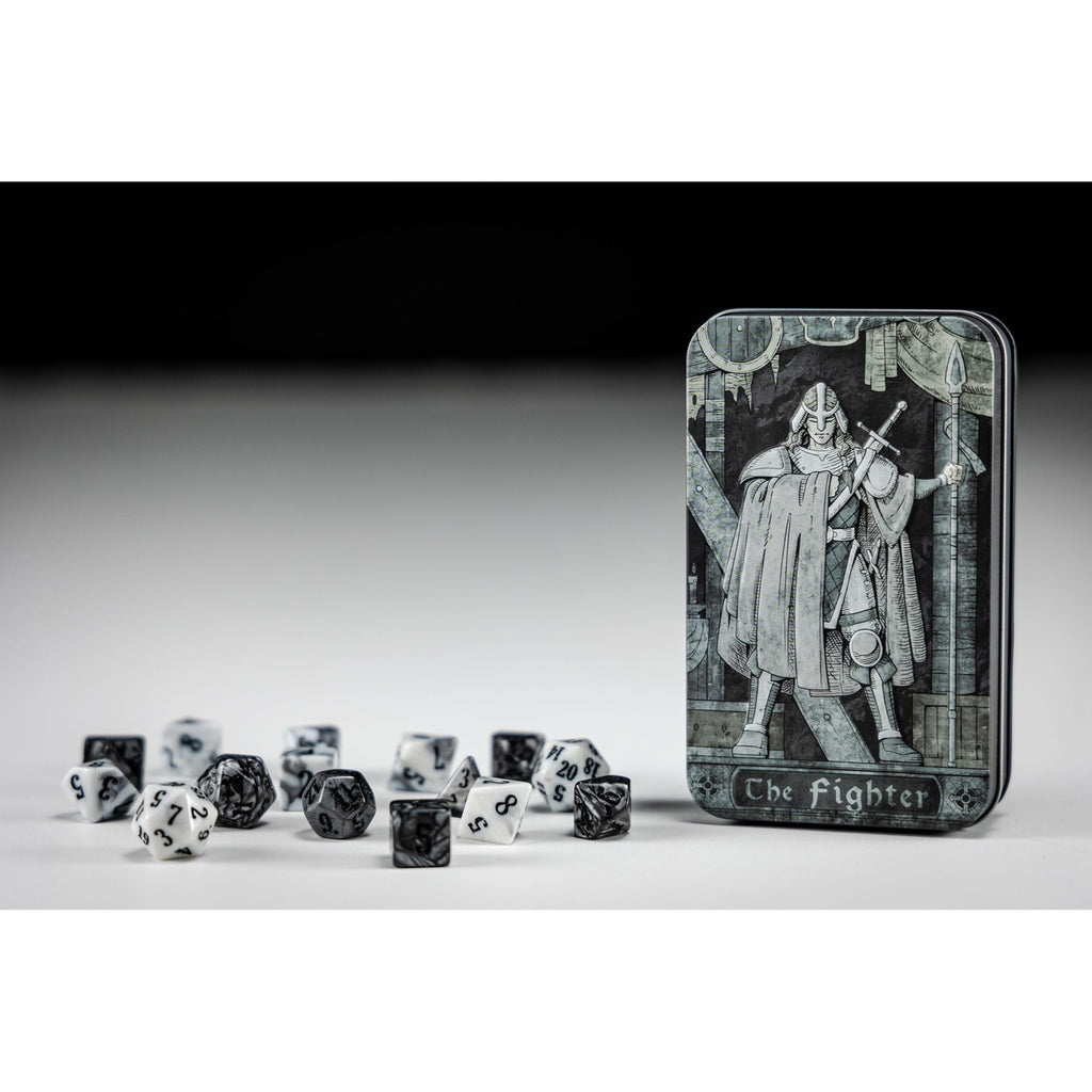 Produktbild Character Class Classic RPG Würfel Set Fighter (15)