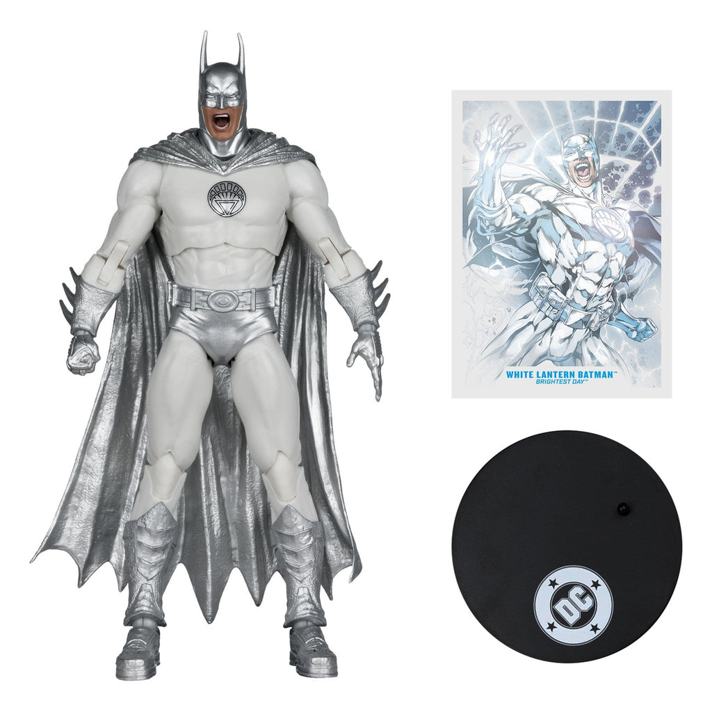 Produktbild DC Multiverse Actionfigur White Lantern Batman (Brightest
