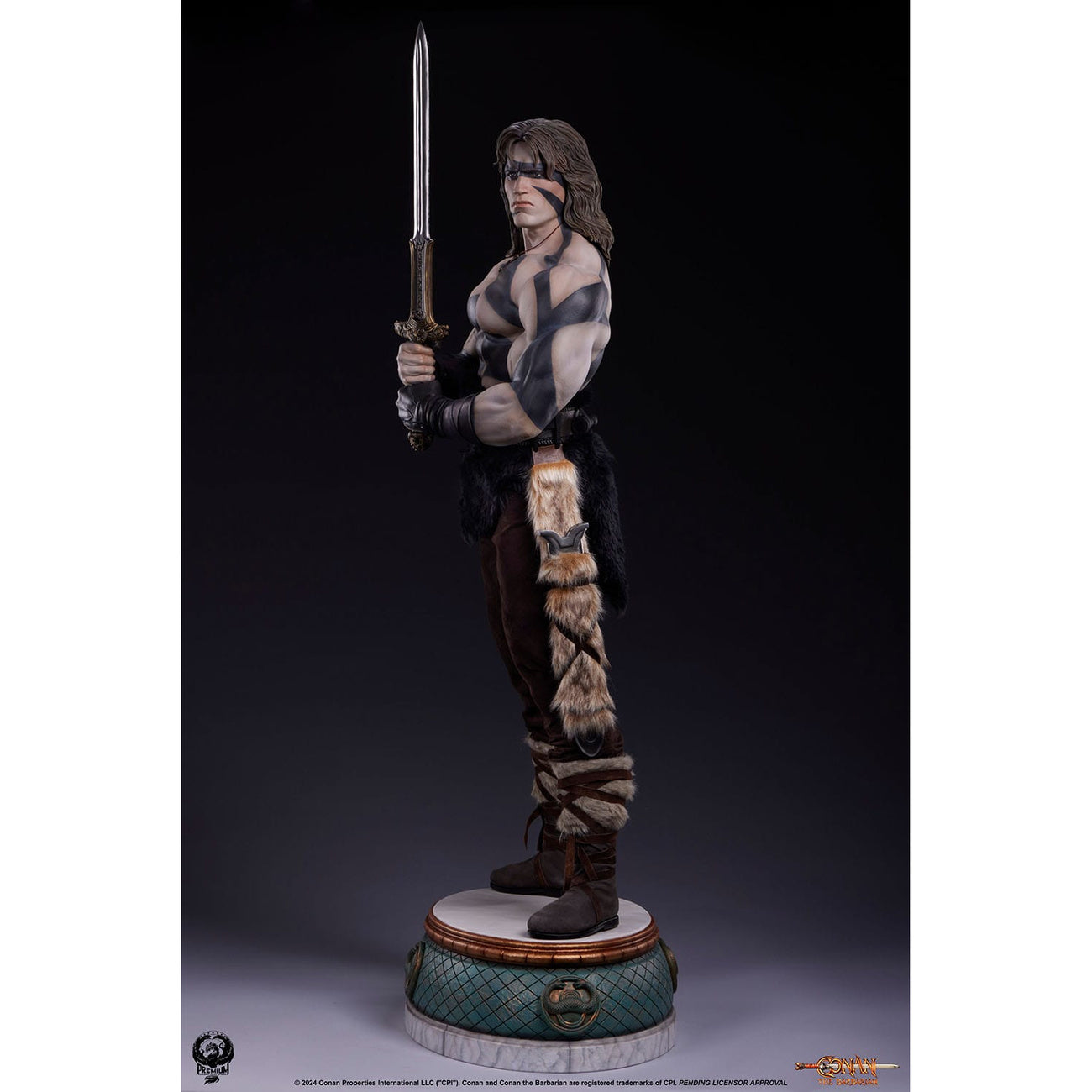 Produktbild Conan der Barbar Elite Series Statue 1/2 Conan Warpaint