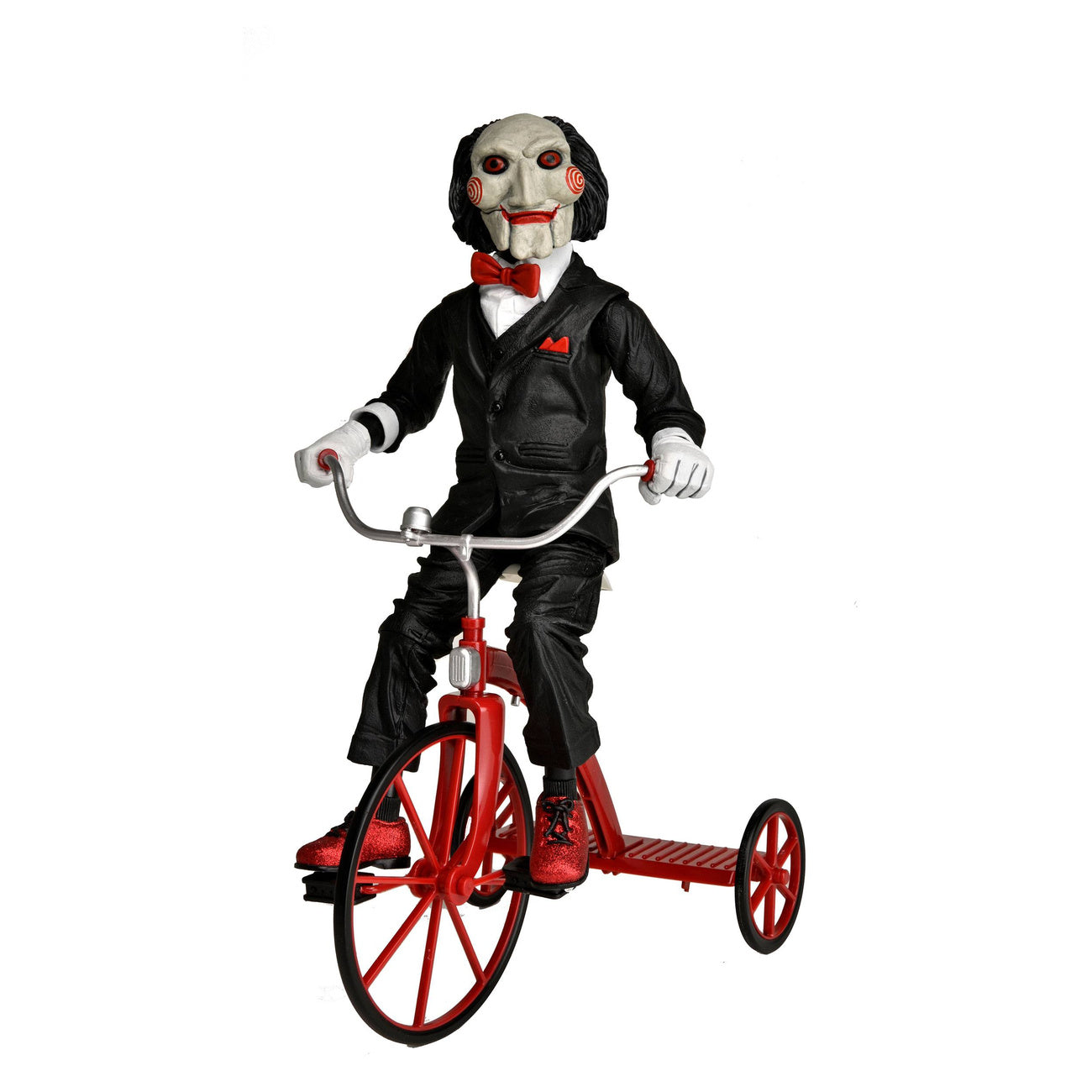 Produktbild Saw Actionfigur mit Sound Billy mit Dreirad 30 cm