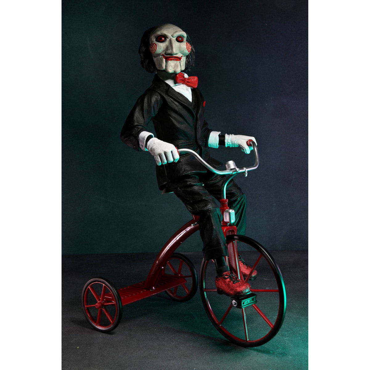 Produktbild Saw Actionfigur mit Sound Billy mit Dreirad 30 cm