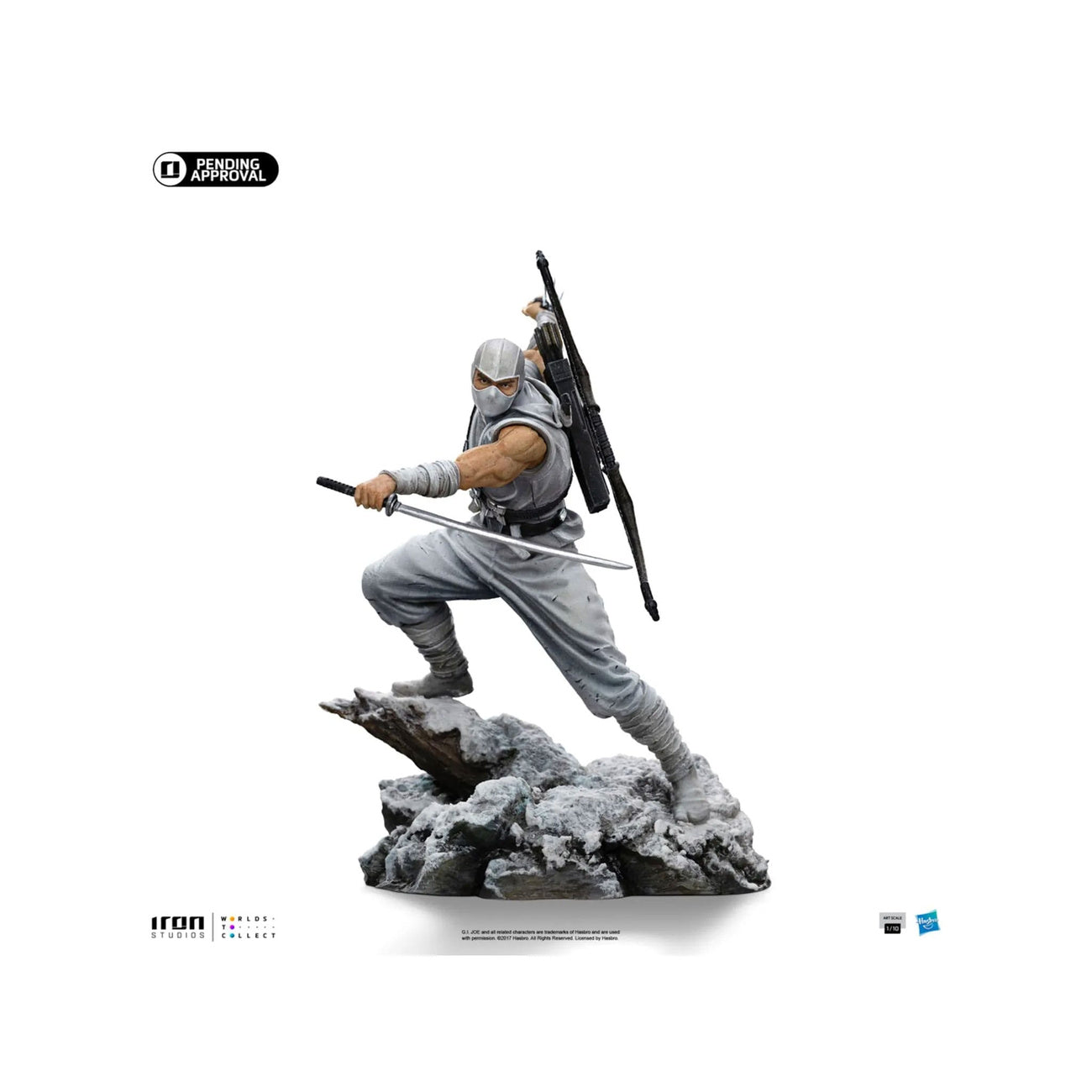 Produktbild GI Joe Art Scale Statue 1/10 Storm Shadow 23 cm