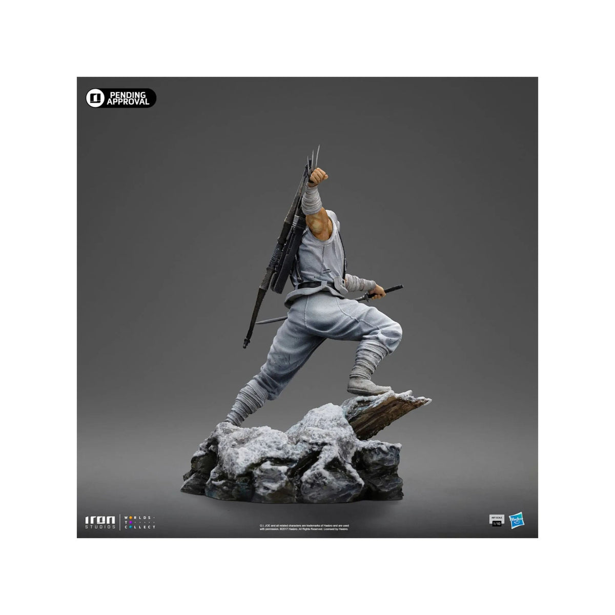 Produktbild GI Joe Art Scale Statue 1/10 Storm Shadow 23 cm