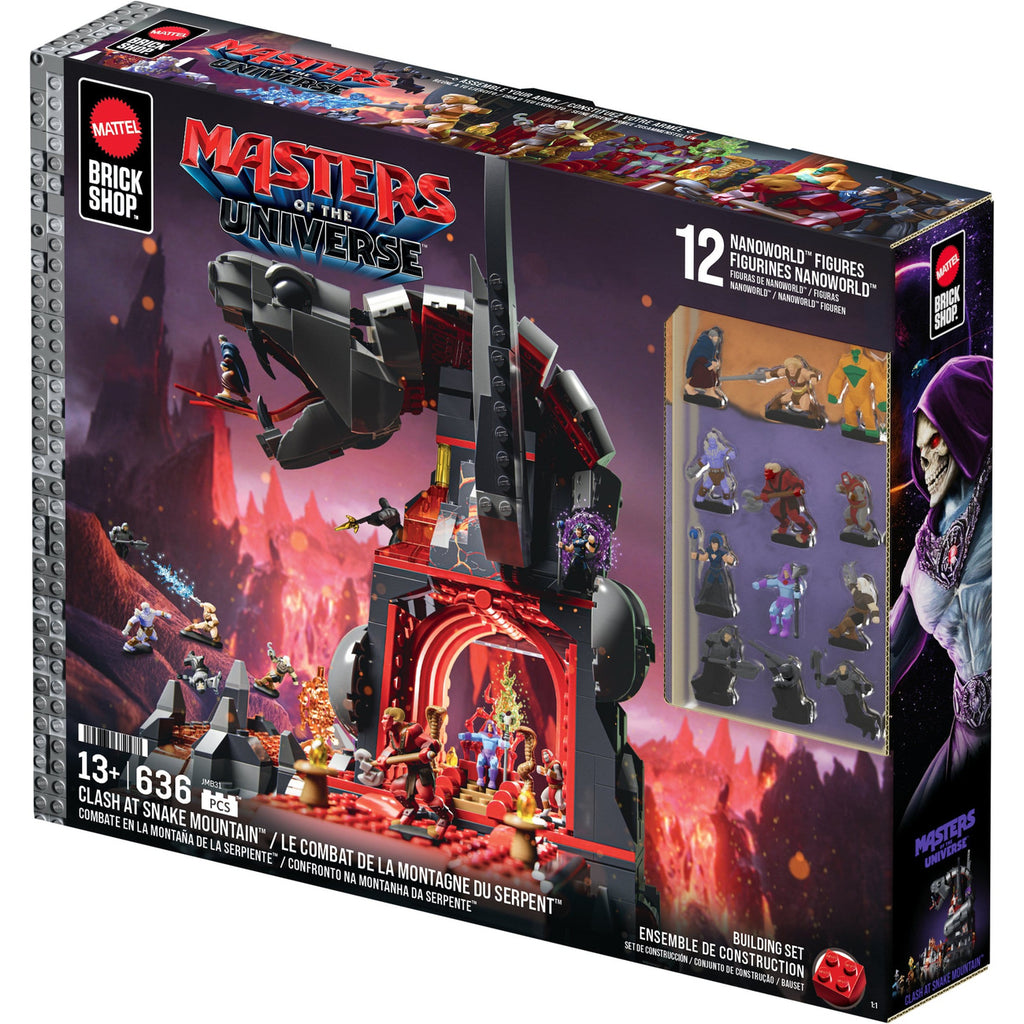 Produktbild Masters of the Universe Mattel Brick Shop Bauset Snake