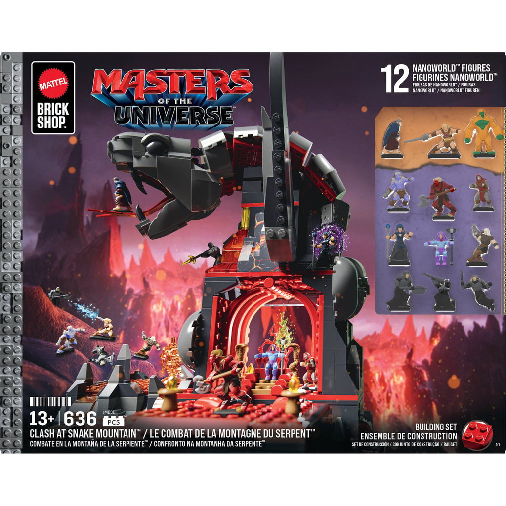 Produktbild Masters of the Universe Mattel Brick Shop Bauset Snake