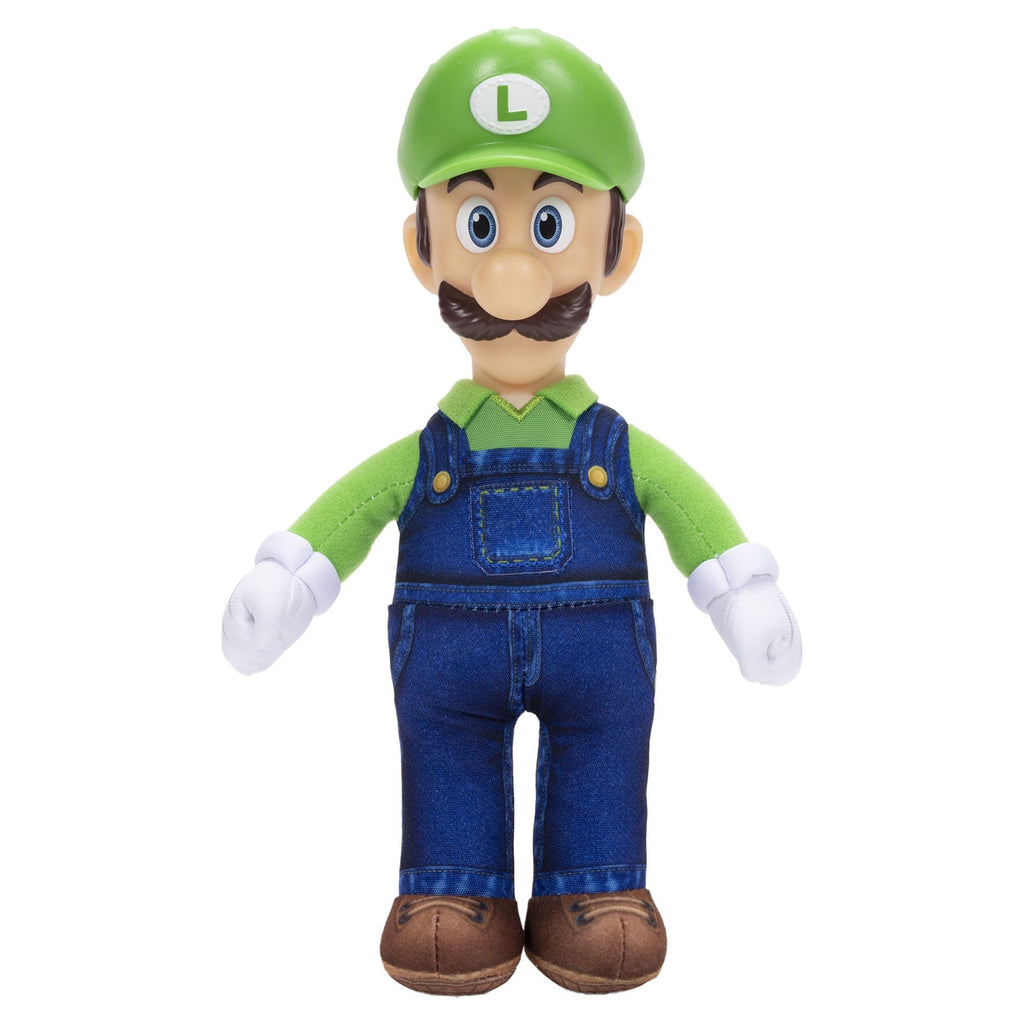 Der Super Mario Galaxy Film Plüschfigur Luigi 23 cm
