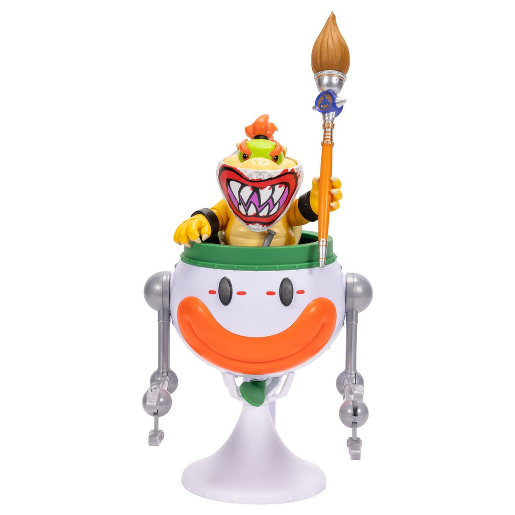 Product image The Super Mario Galaxy Movie Action Figure Bowser Jr. with Clown Car