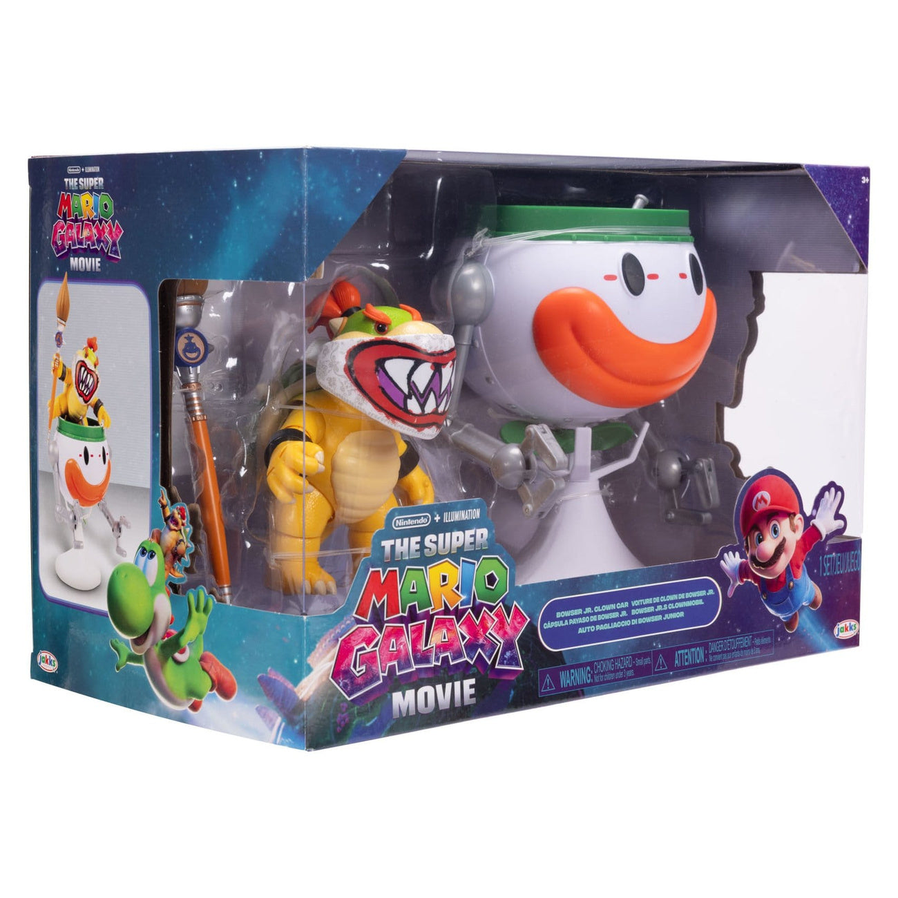 Product image The Super Mario Galaxy Movie Action Figure Bowser Jr. with Clown Car