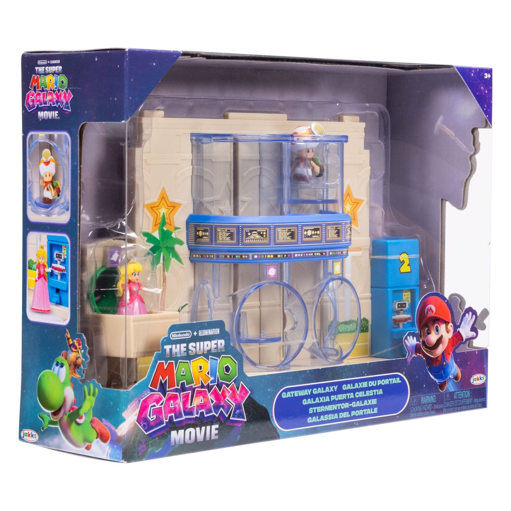 Produktbild Der Super Mario Galaxy Film Diorama mit 2 Minifiguren