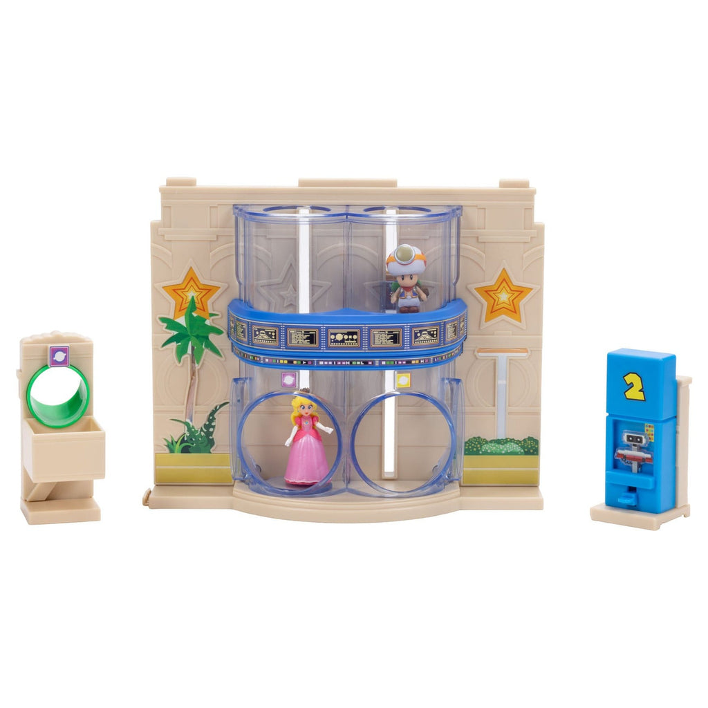 Produktbild Der Super Mario Galaxy Film Diorama mit 2 Minifiguren