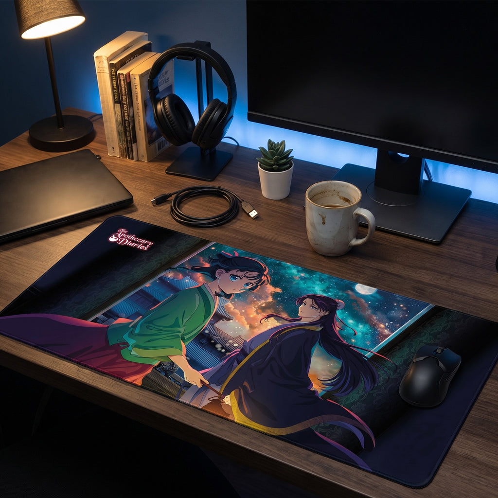 Die Tagebücher der Apothekerin - Jinshi und Maomao Mousepad