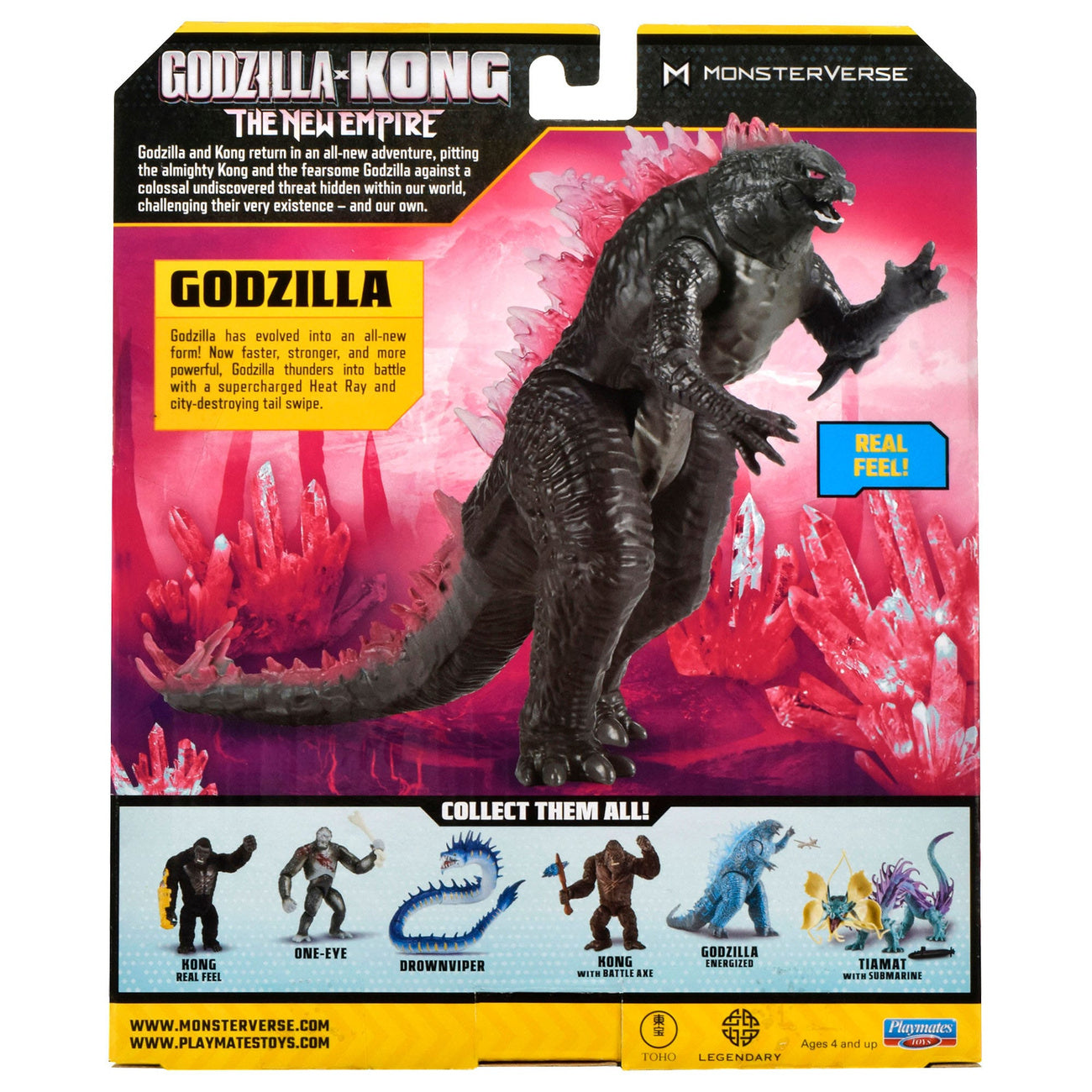 Produktbild Godzilla x Kong: The New Empire Actionfigur Godzilla Real