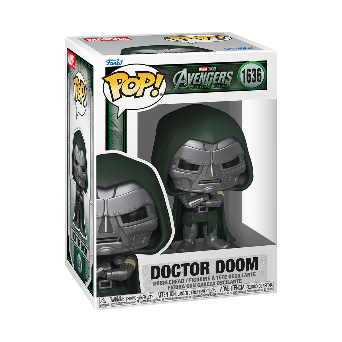 Produktbild Avengers: Doomsday - Doctor Doom Funko Pop Wackelkopf-Figur