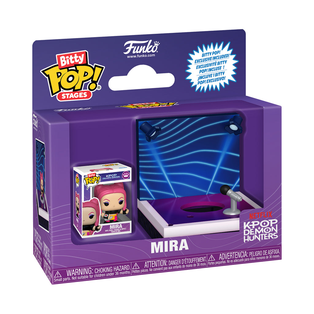 Produktbild KPop Demon Hunters - Mira Funko Bitty Pop Stage Diorama
