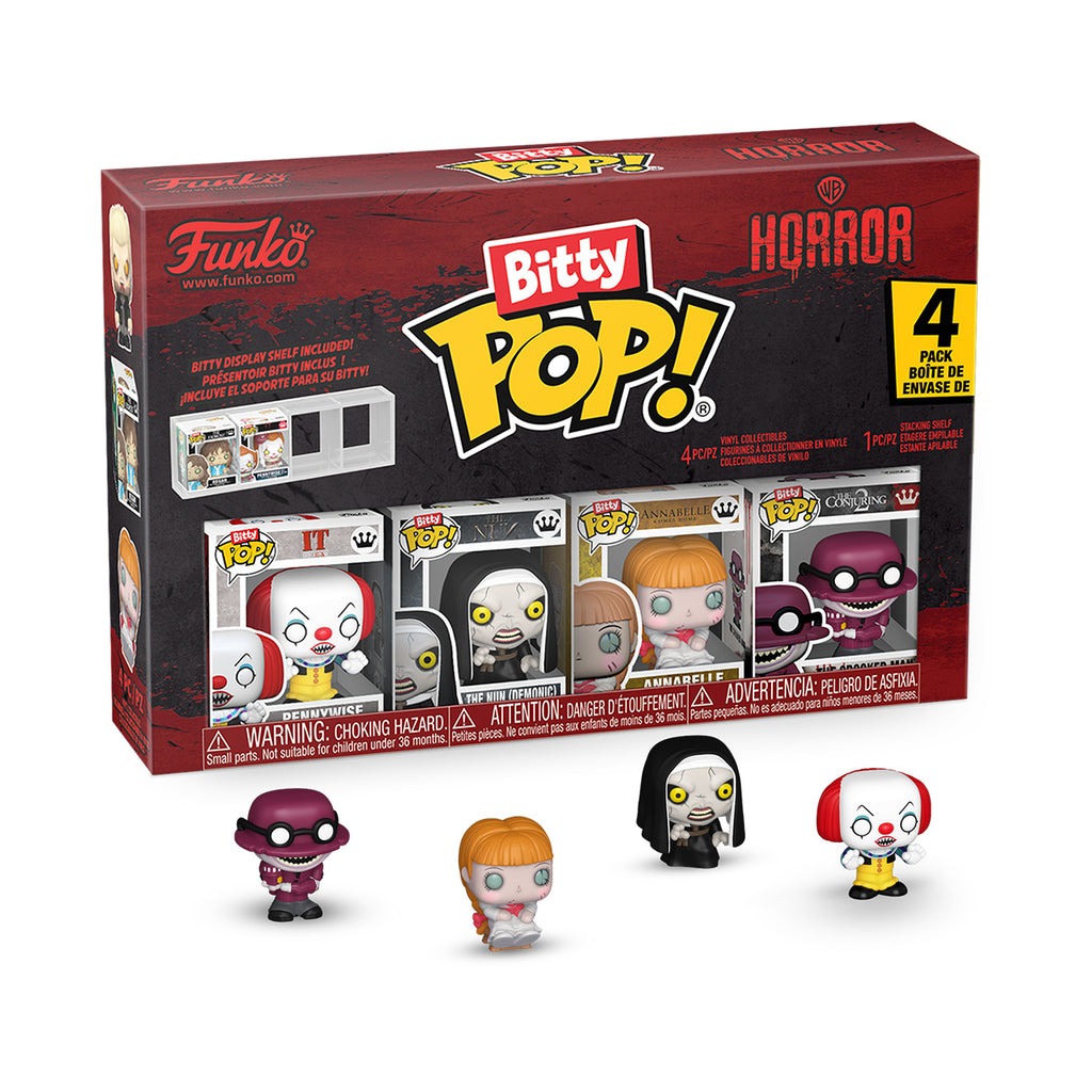 Produktbild Stephen Kings ES - Pennywise Funko Bitty Pop 4er Figuren Set