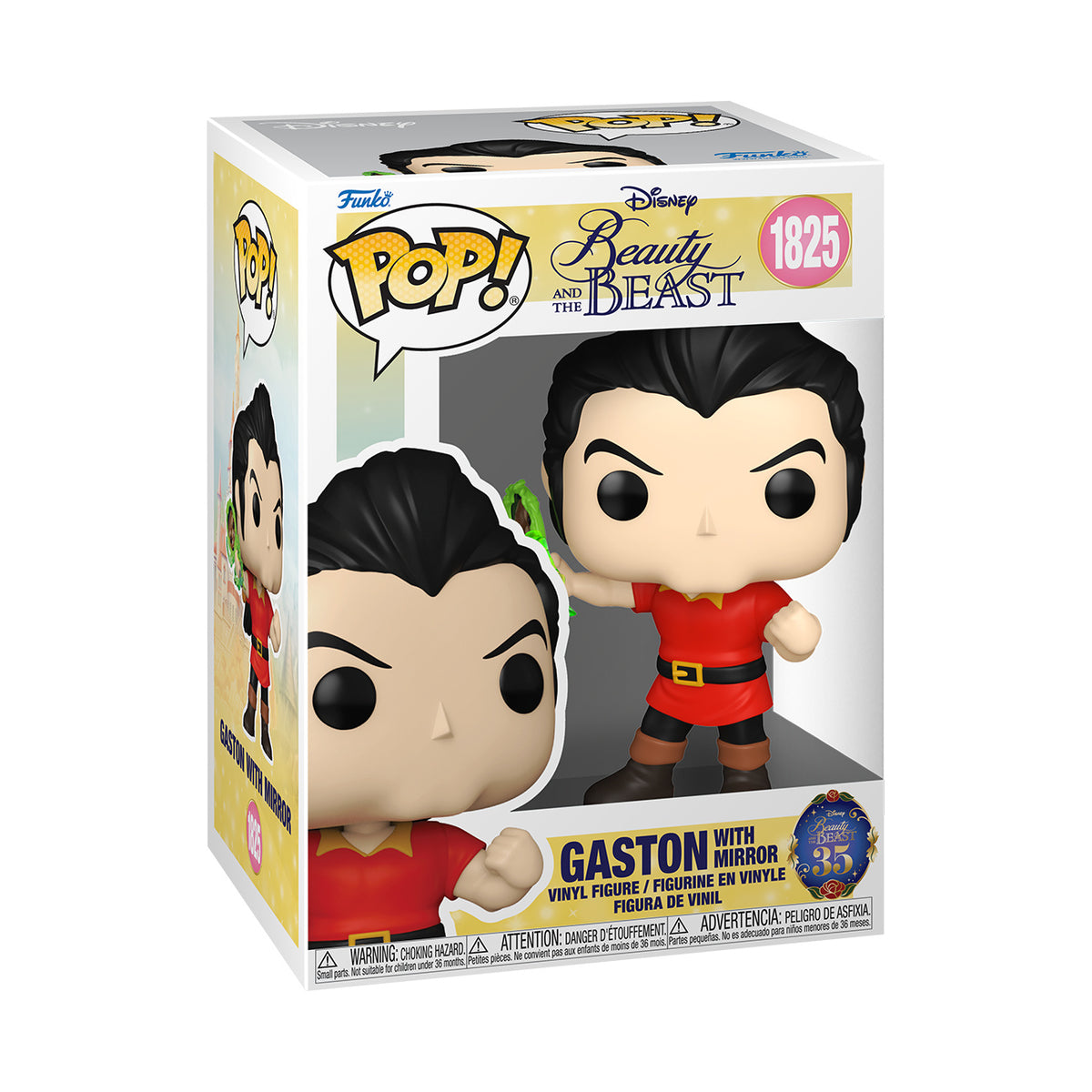 Product image Beauty and the Beast – Gaston with Mirror Funko Pop! Figure