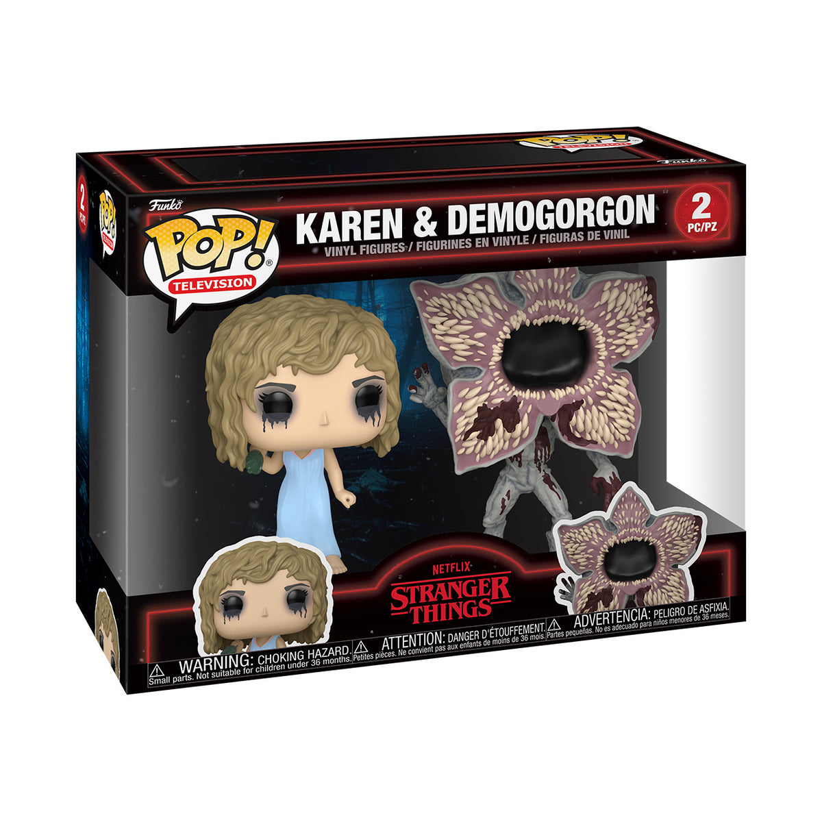 Produktbild Stranger Things - Karen und Demogorgon Funko Pop Figurenset