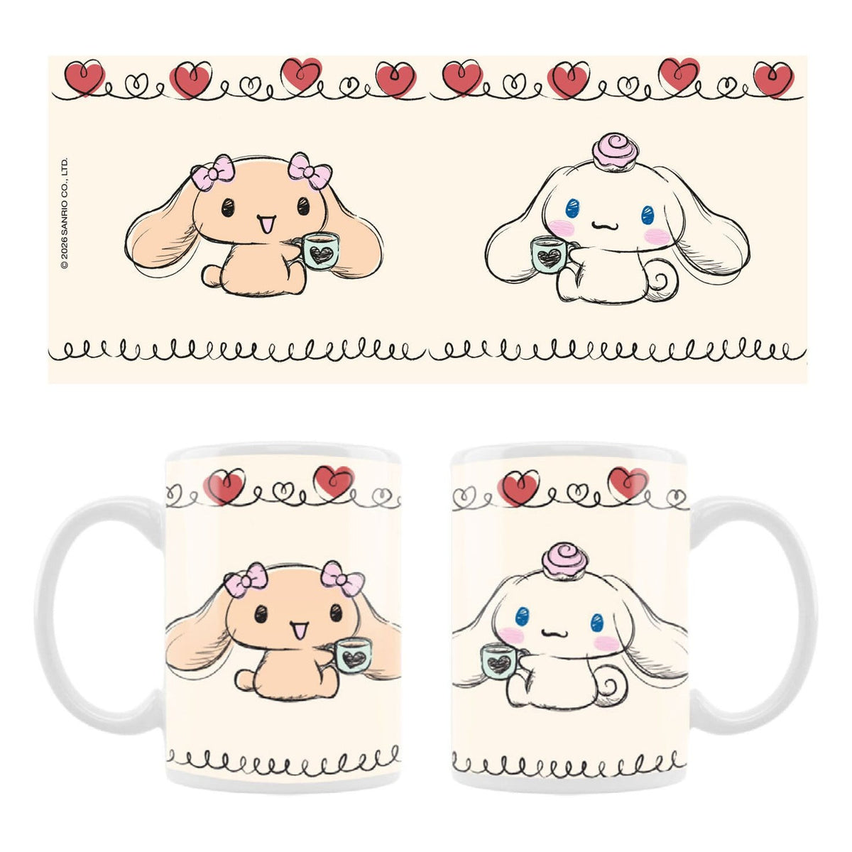 Produktbild Cinnamoroll Drawing Touch Tasse - Sanrio