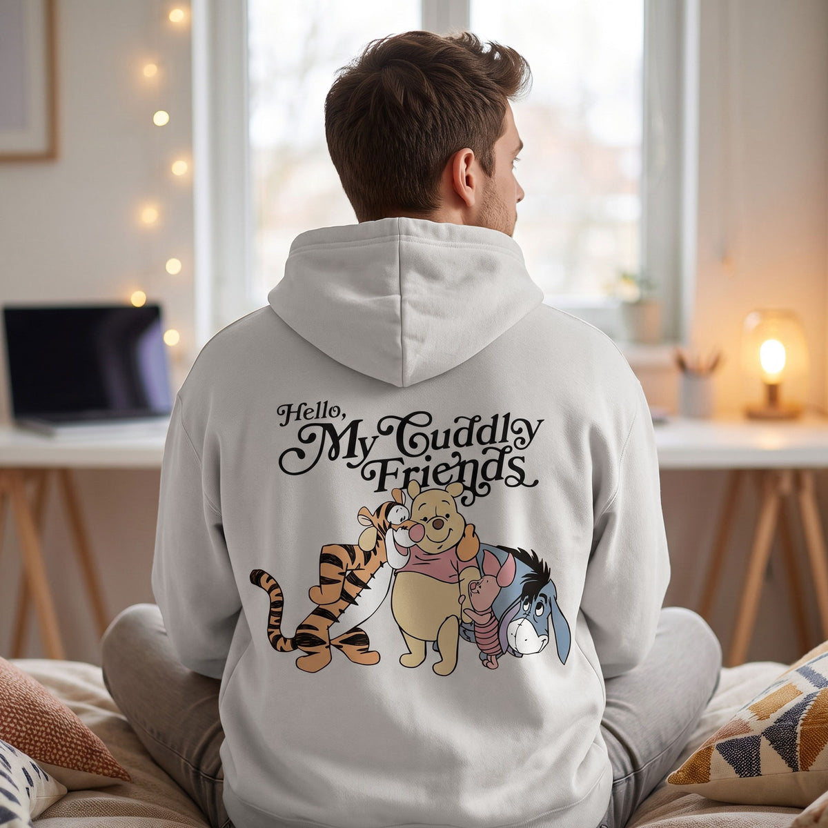 Produktbild Winnie Puuh - Friends Hoodie weiß