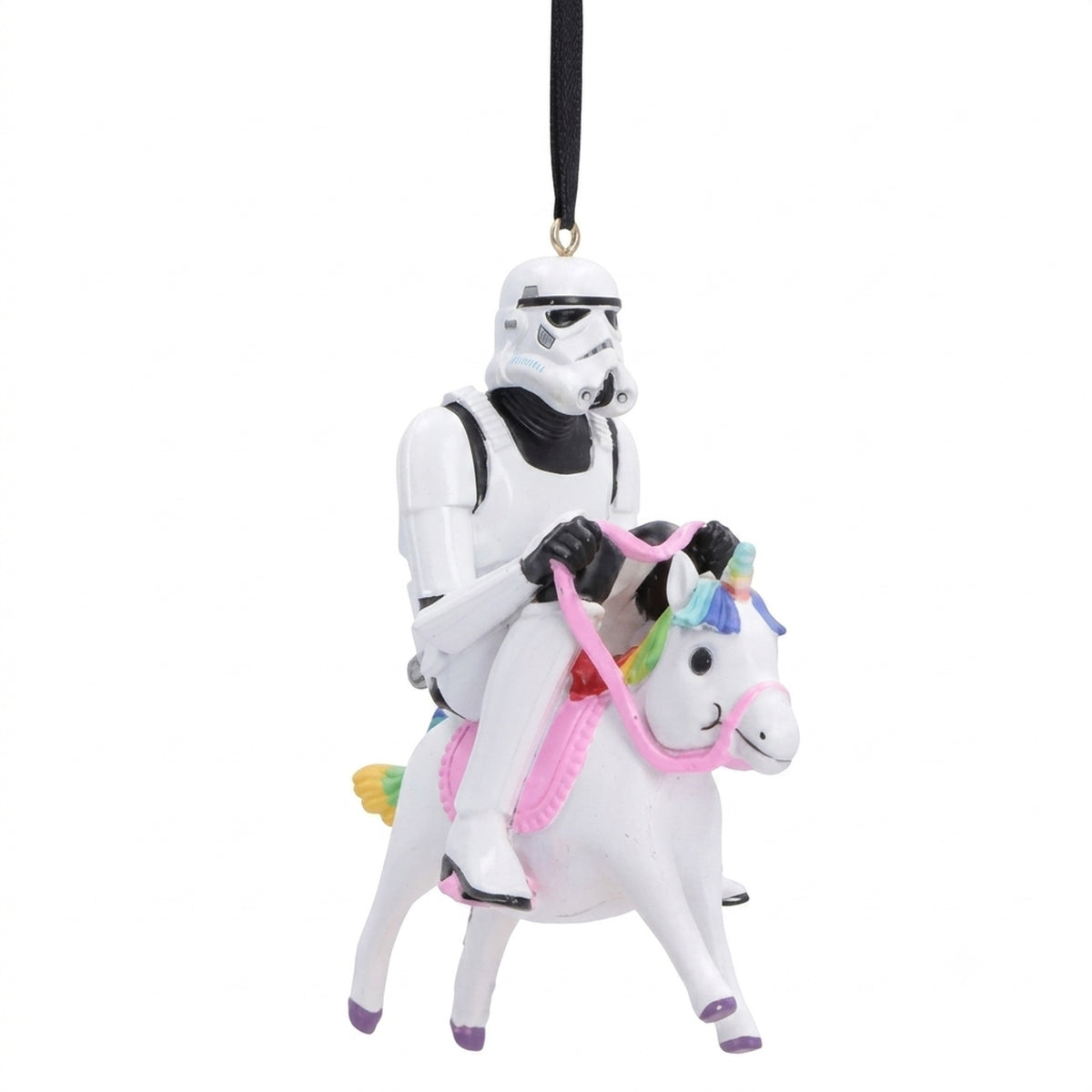 Produktbild Stormtrooper mit Einhorn Weihnachtsbaum-Schmuck - Star Wars