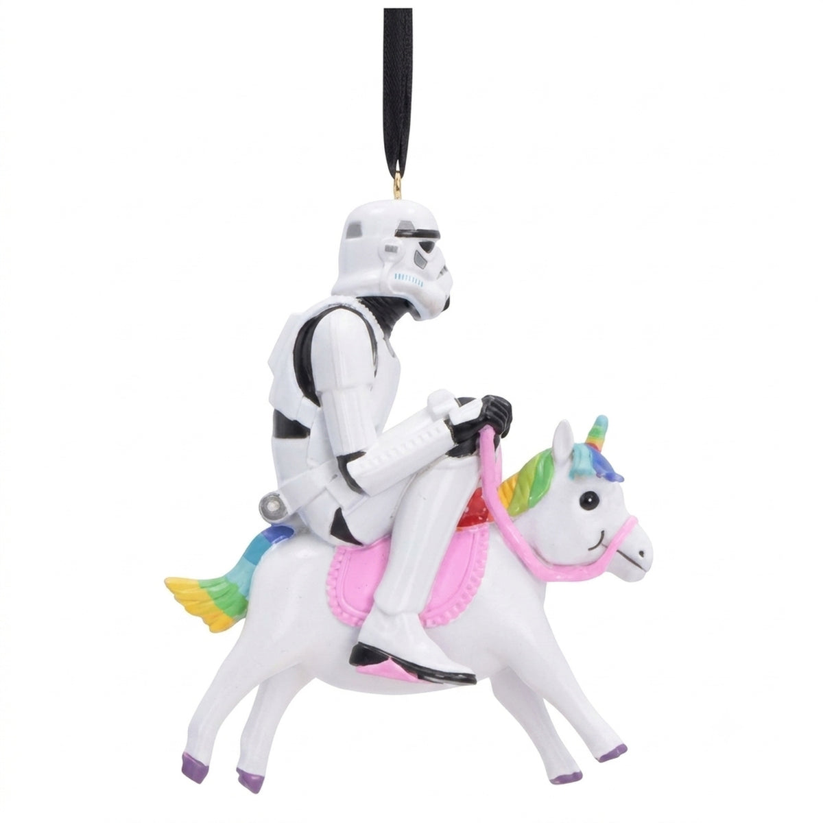 Produktbild Stormtrooper mit Einhorn Weihnachtsbaum-Schmuck - Star Wars