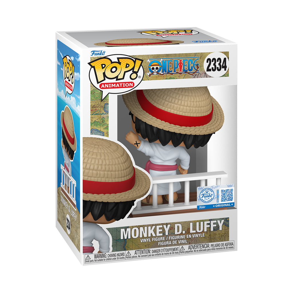 Monkey D. Luffy mit Strohhut Going Merry Funko Pop Figur - One Piece