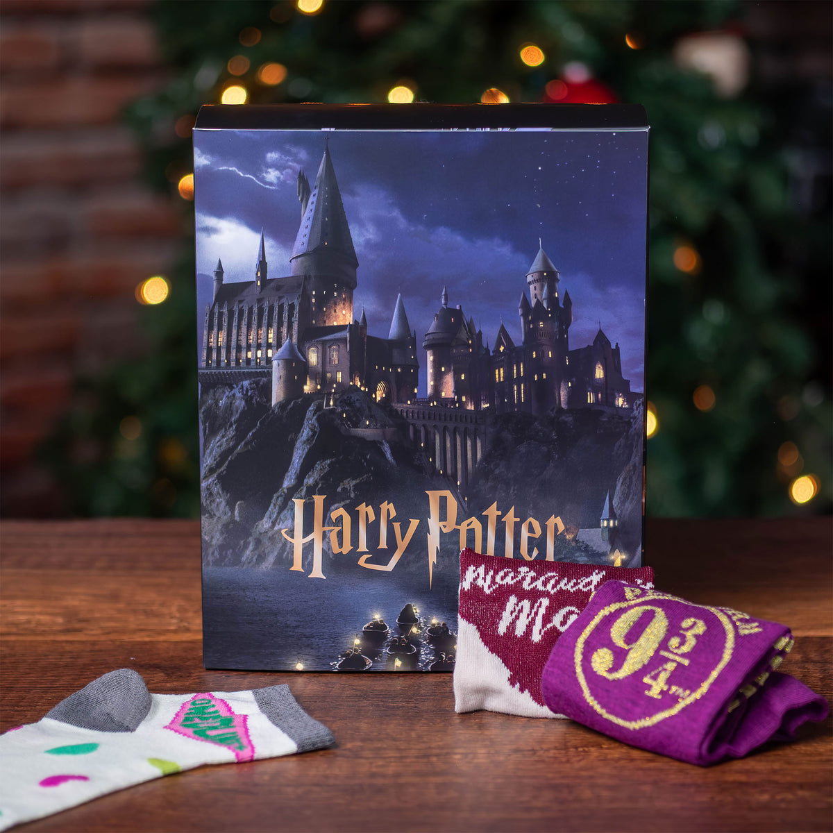 Produktbild Harry Potter - Hogwarts Socken Adventskalender
