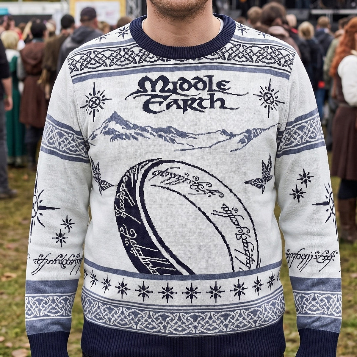 Produktbild Der Herr der Ringe - Der Eine Ring Strickpullover
