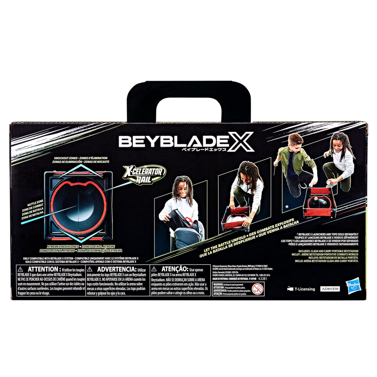 Produktbild Beyblade X Clash and Carry Beystadium-Arena