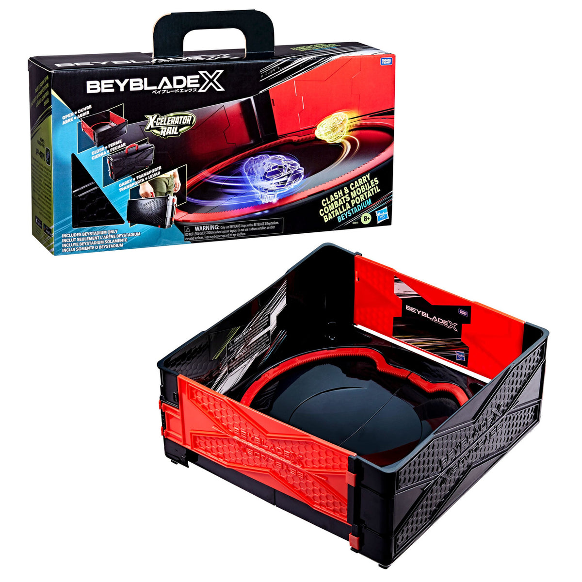 Produktbild Beyblade X Clash and Carry Beystadium-Arena