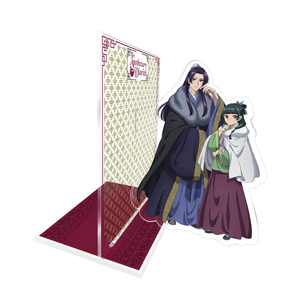 Produktbild Die Tagebücher der Apothekerin - Maomao und Jinshi Acryl Buchstützen