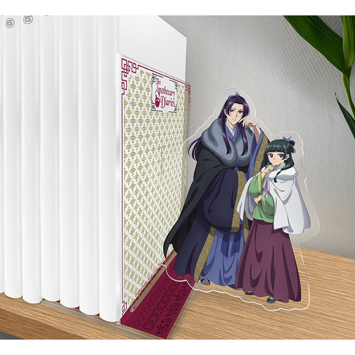 Produktbild Die Tagebücher der Apothekerin - Maomao und Jinshi Acryl Buchstützen
