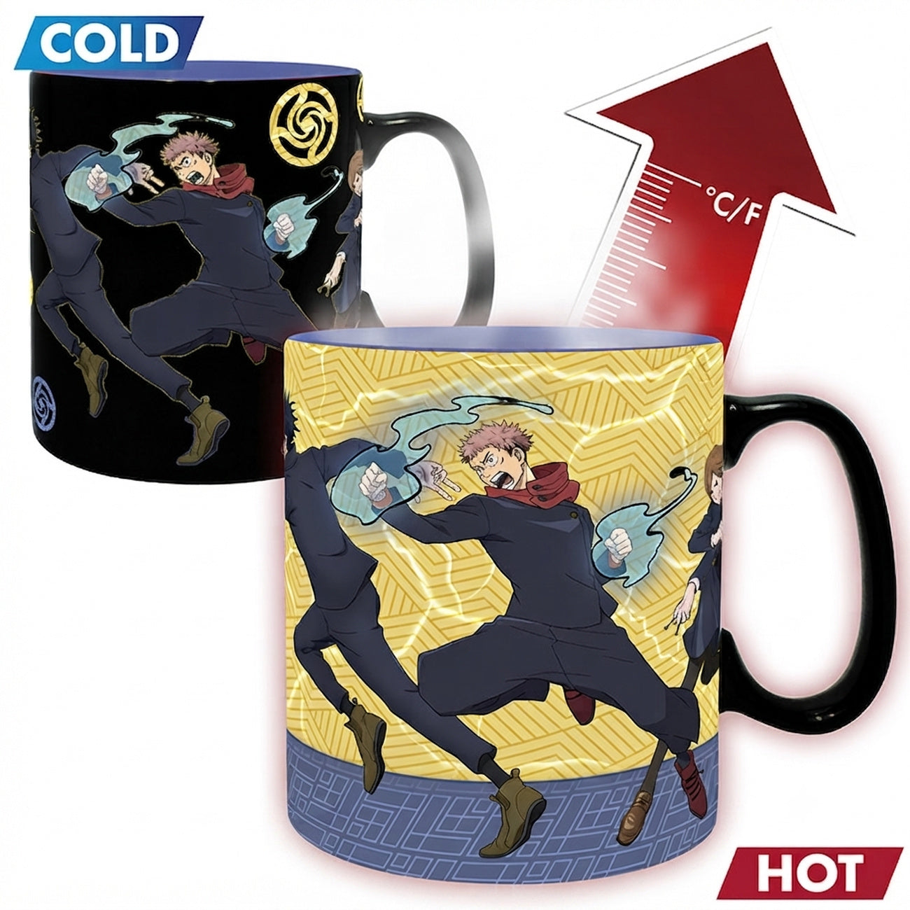 Produktbild Jujutsu Kaisen - Group Thermoeffekt Tasse
